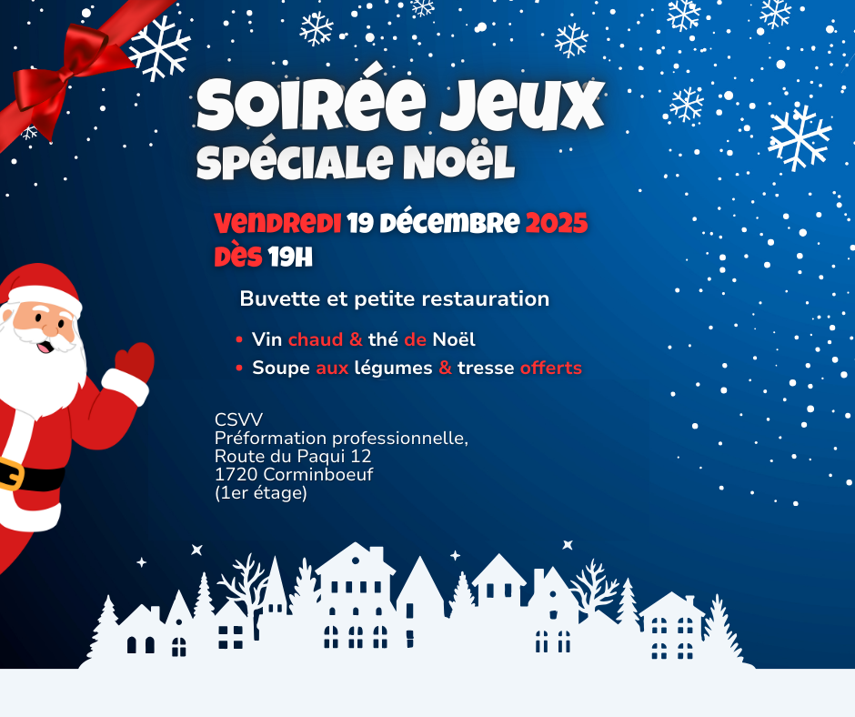 Soirée Jeux Spéciale Noël