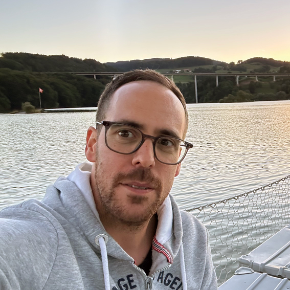 Photo portrait de Loïc Cougil