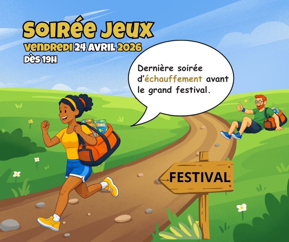 Soirée Jeux du 24 avril 2026